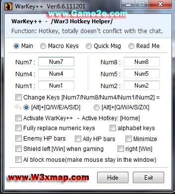 WarKey++ English Download.